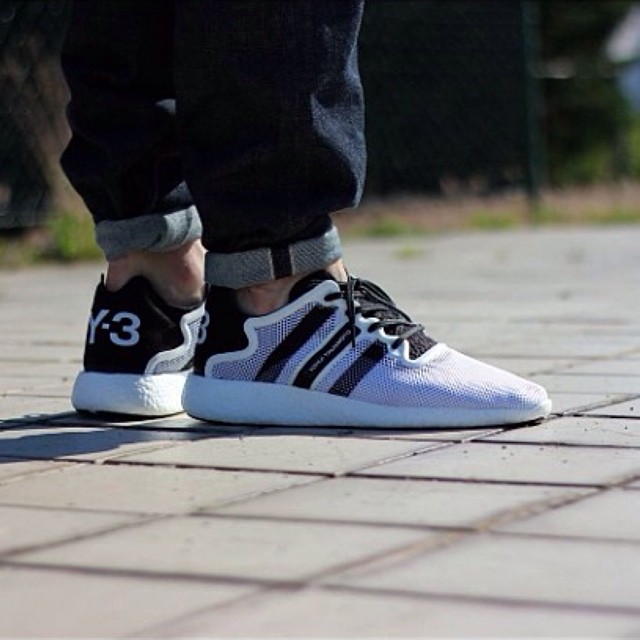 adidas y3 on feet adidas y3 on feet